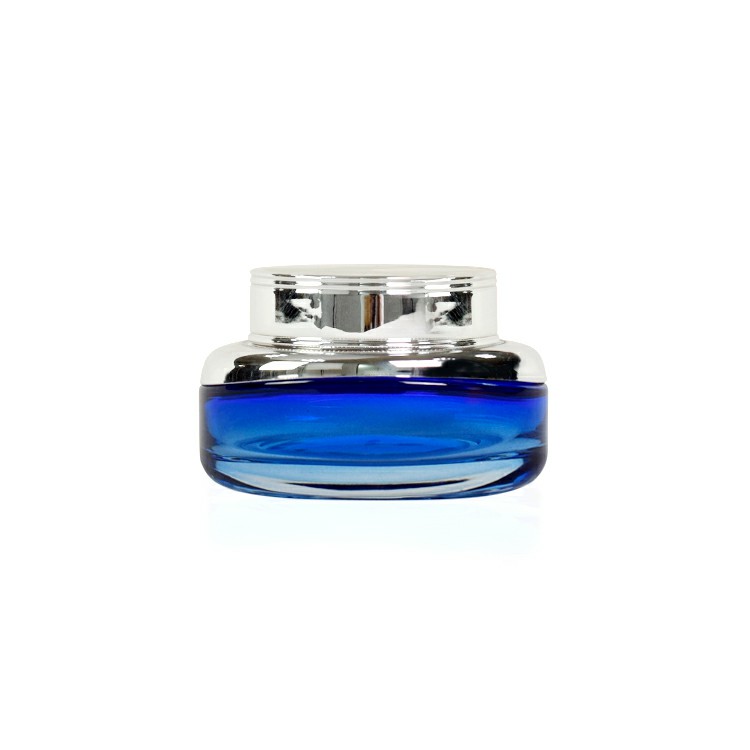 factory clear 2oz 50g lotion cream skin care cosmetic packaging personal care glass jar and screw cap