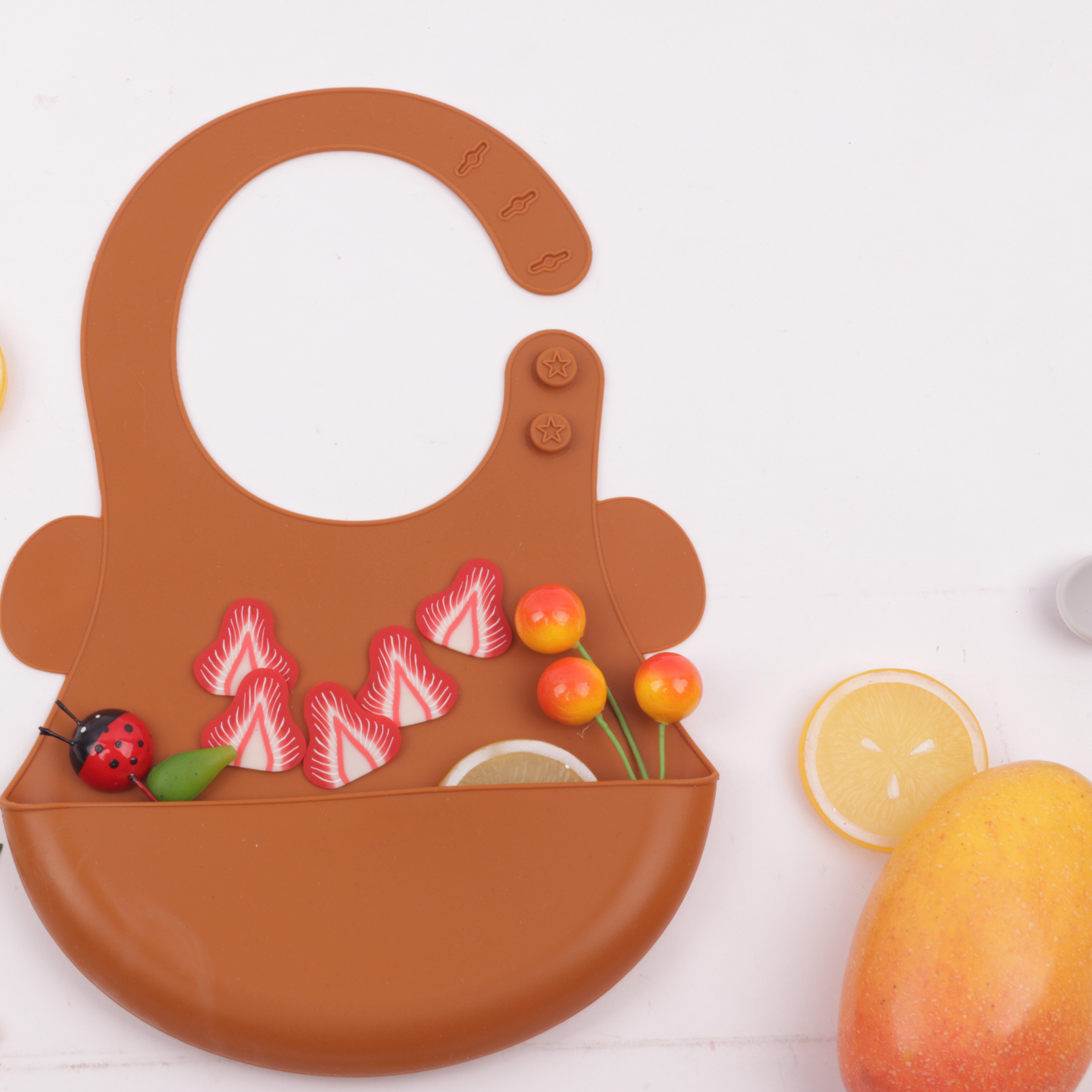 Настраиваемый bpa бесплатно дети baby bib силиконовый нагрудник