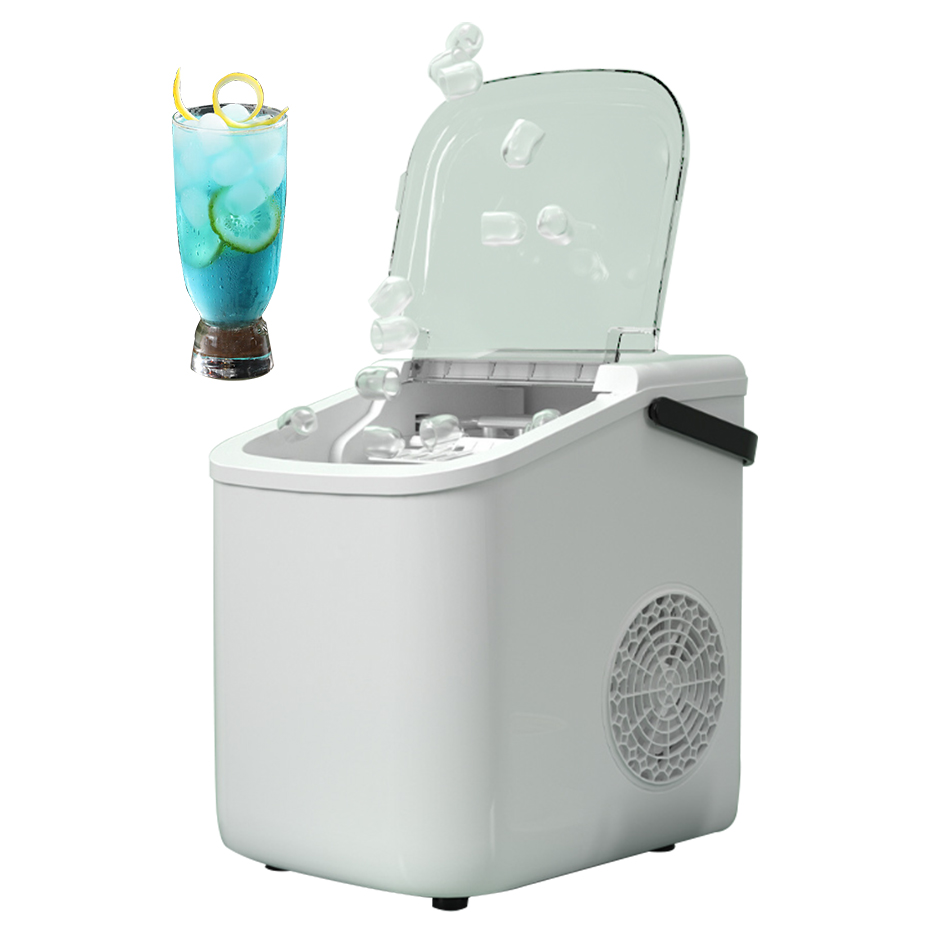 110v220v Commercial Mini Generating Round Bullet-shape Ice Maker Making Machine Small Icy Cube Generator for Home Household