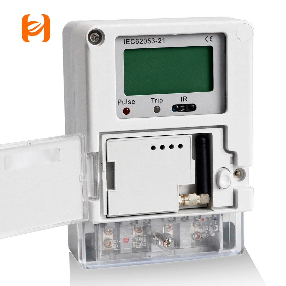 Монофазный счетчик электроэнергии Hop Lora 220v 60a 50hz