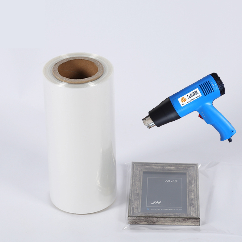 OEM New POF Transparent Shrink Wrap Film tube Heat Seal Bags Pouch Gift Packing