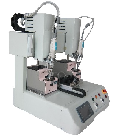 Desktop parallel screw driving machine