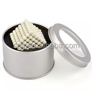 Good price customized color coating 216pcs 5mm cube magnetic ball