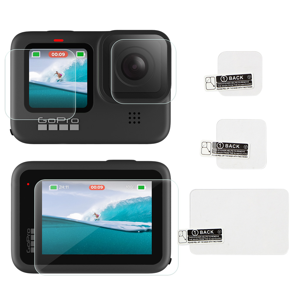 Закаленное стекло HD Gopro 9 Защитная пленка для gopro hero 9 Защитная пленка для экрана