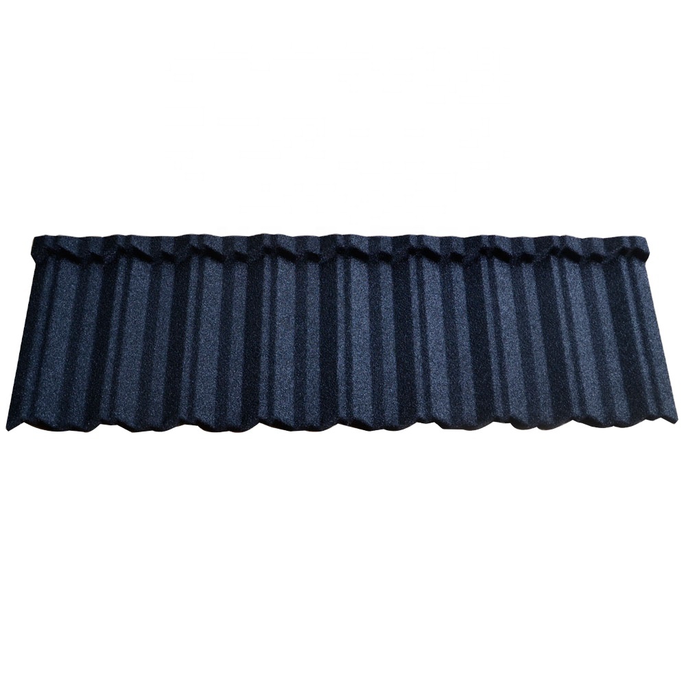 0.3mm classic type stone coated metal roof tile coated metal roof tile roof tiles