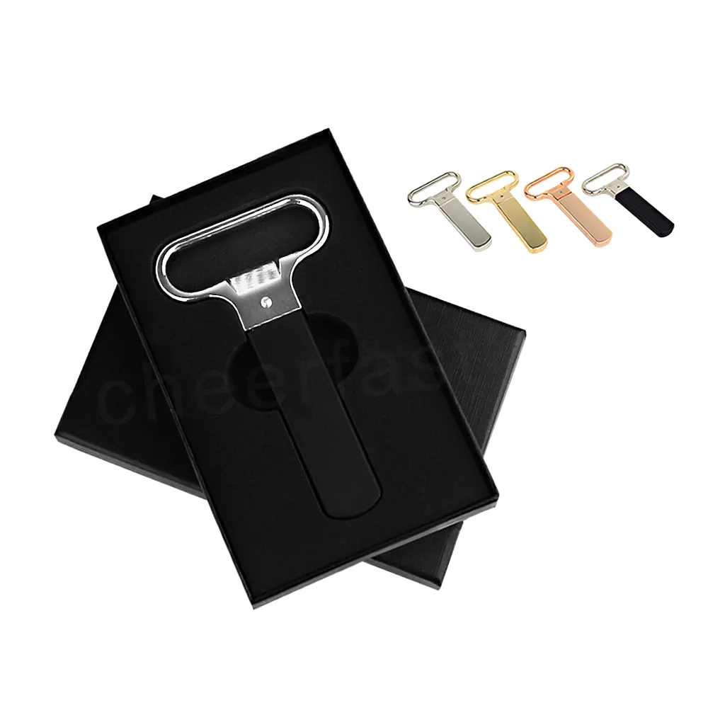 Perfect Product Silver Zinc Alloy 2 Part Cork Opener In Sleek Case With Cover Zinc Alloy Ah-So Wine Opener