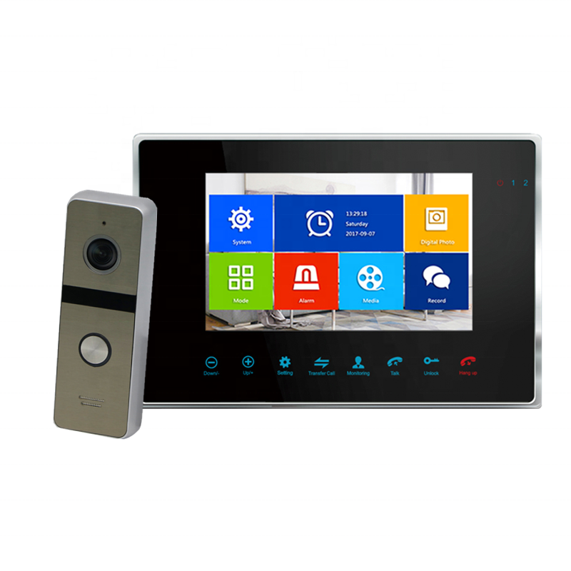 Made in China AHD 7" TFT LCD Videoportero Visual Intercom System for Family Use