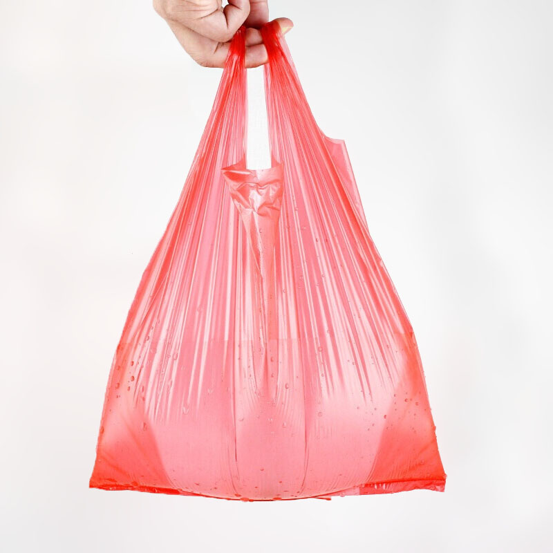 T-shirt plastic bag Custom PE bags printing HDPE LDPE BIODEGRADABLE compostable corn strach Produce grocery on roll customize