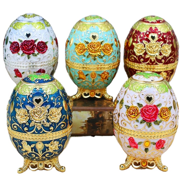 Top Quality Automatic Egg Metal Toothpick Holder Toothpick Box Click Open Modern Storage Bottle for Wedding Home Decor Corkscrew