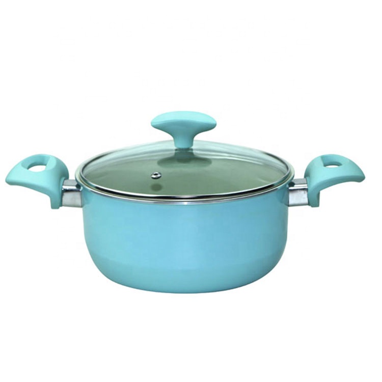 Духовка с керамическим покрытием happycook, кастрюля для соуса, Голландская духовка, кастрюля для приготовления пищи