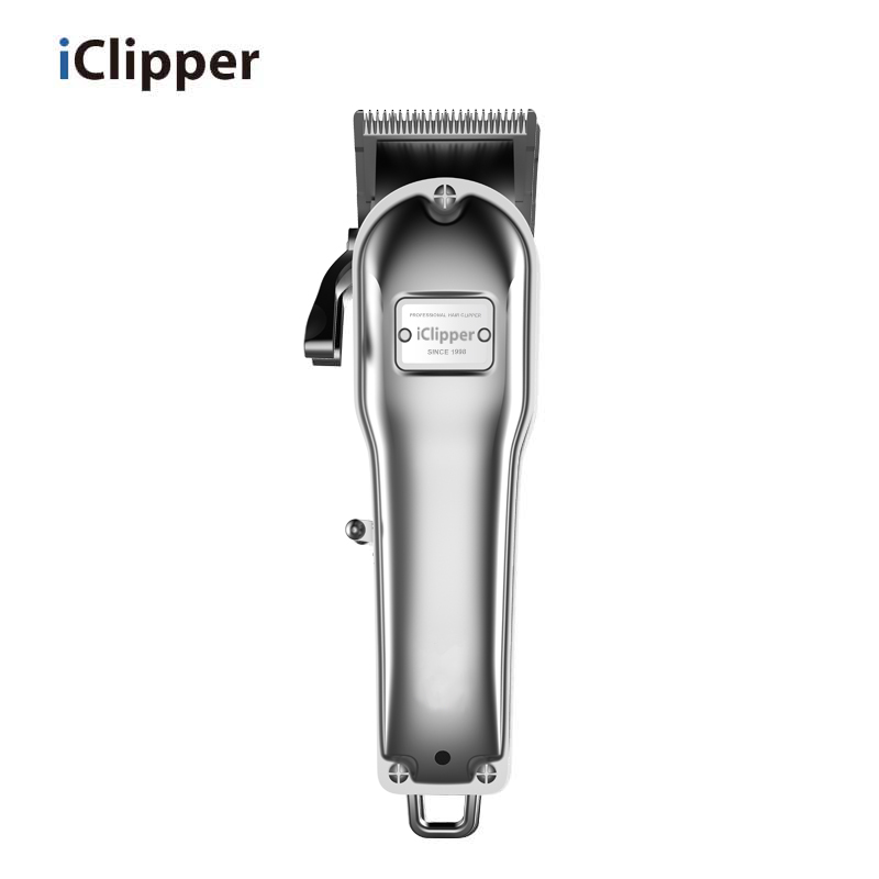 IClipper-K2 цельнометаллические парикмахерские машинки для стрижки волос с мощным двигателем, профессиональные машинки для стрижки волос