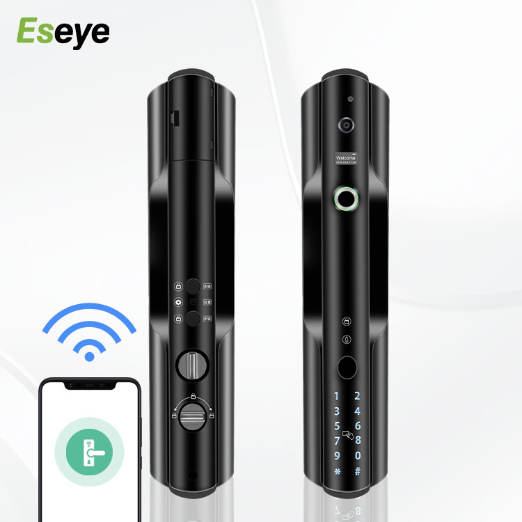 Eseye Новое прибытие WIFI отпечатков пальцев Дверной замок Многофункциональный Умный Замок безопасности для семьи