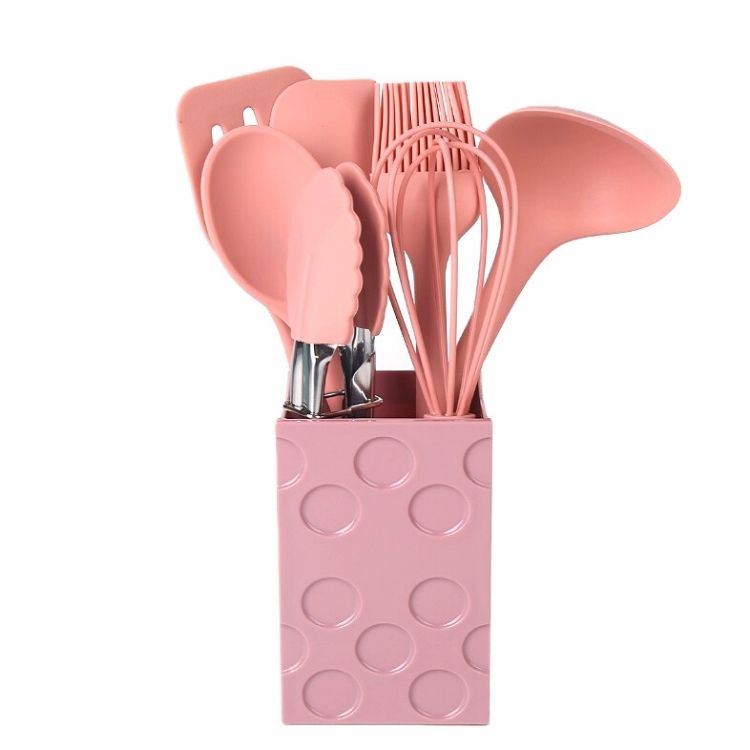 8-piece Mini Silicone Baking Tool Set, Household Kitchen Utensils Set, Dessert Making Silicone Kitchen Tool Set.