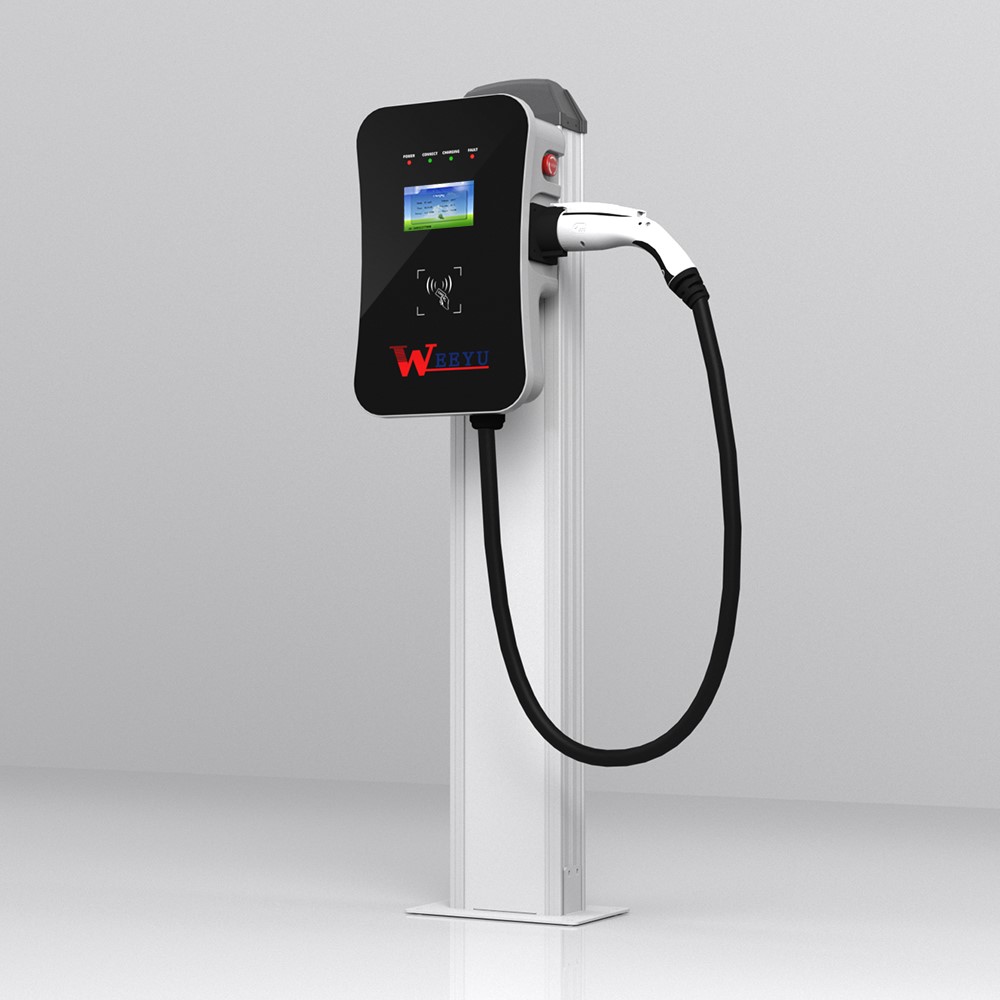 Умная зарядная станция ev таймер evse 32a точка зарядки транспортного средства