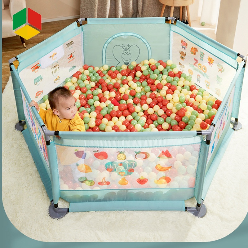 QS Toys New Children Fence Child Safety Fence Toddler Game Fence Baby Playpen For Baby Newborn Toy