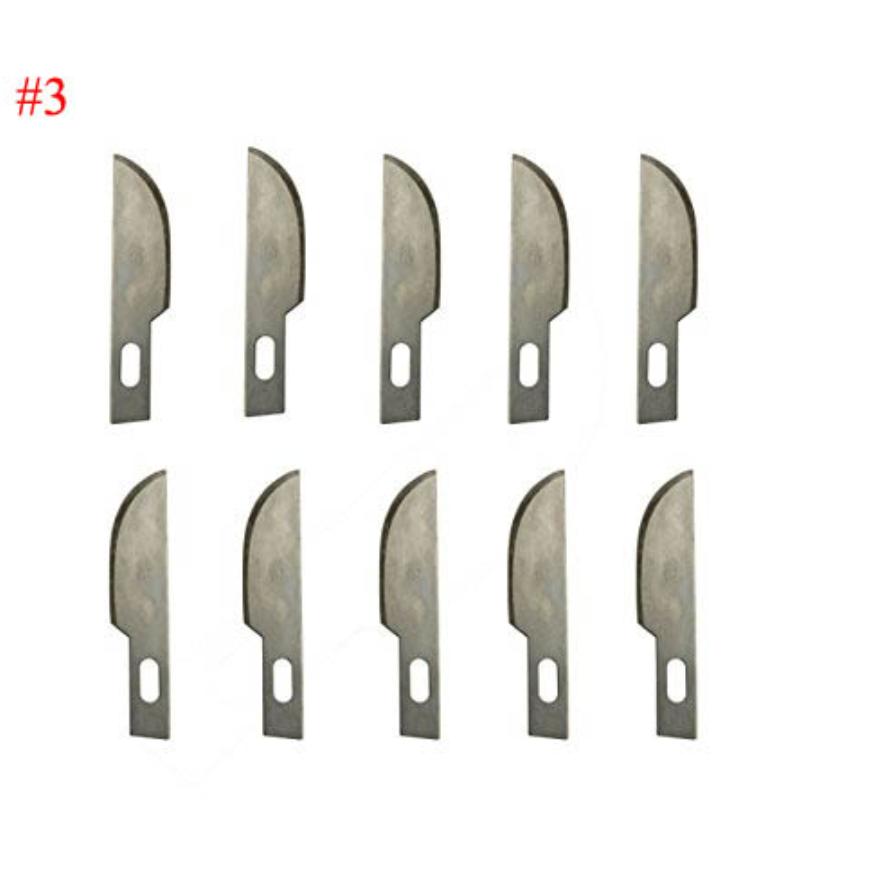 Hand Tools for Mobile Phone Laptop PCB #6 Non-slip Cutter Blades Engraving Craft Knives Metal Scalpel Knife Blades Repair