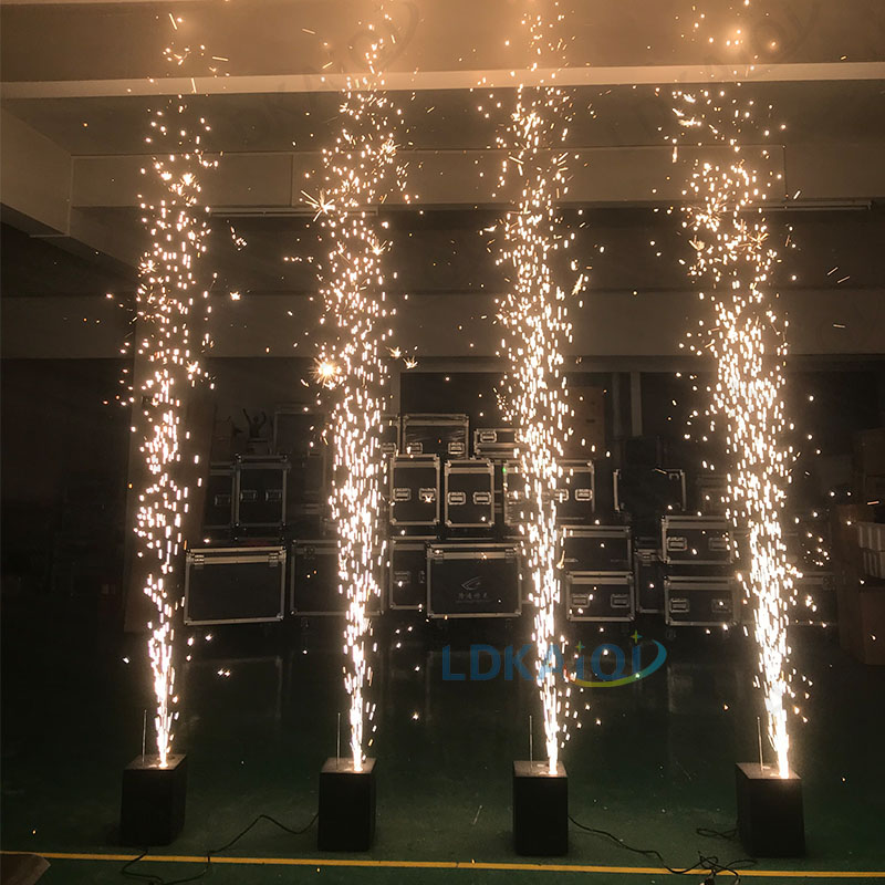 DMX512 & с дистанционным управлением, сценический эффект, машина для создания эффектов огня, машина для холодного живого шоу