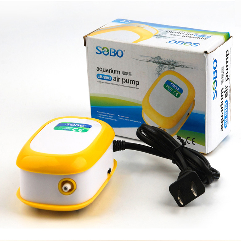 Кислородный насос SOBO Songbao, кислородный насос для аквариума