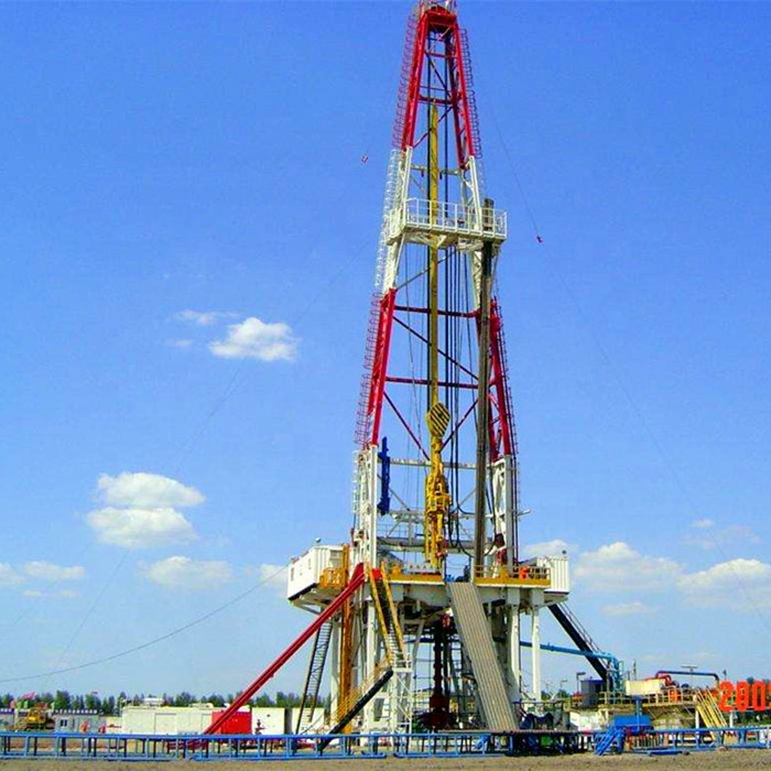 API Сертификация ZJ70/4500LDB skid-mounted Электрический масло роторная буровая установка