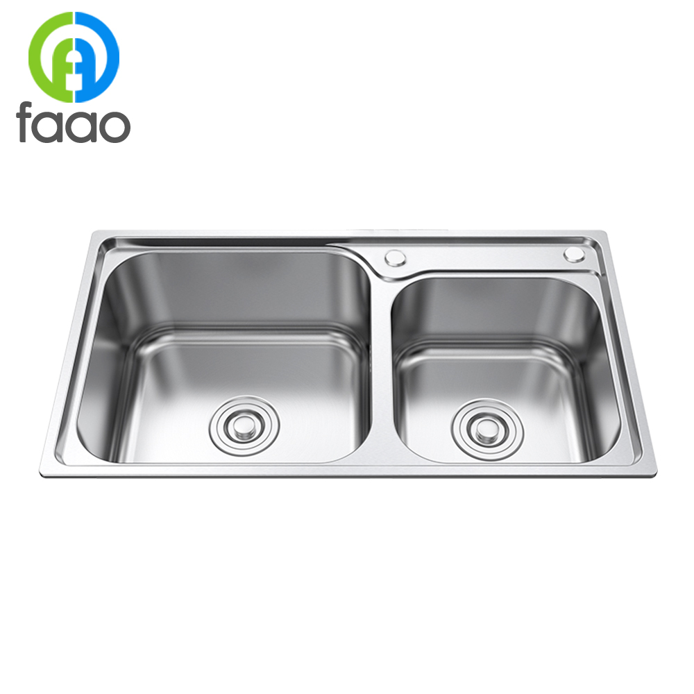 FAAO 304 кухонная раковина из нержавеющей стали