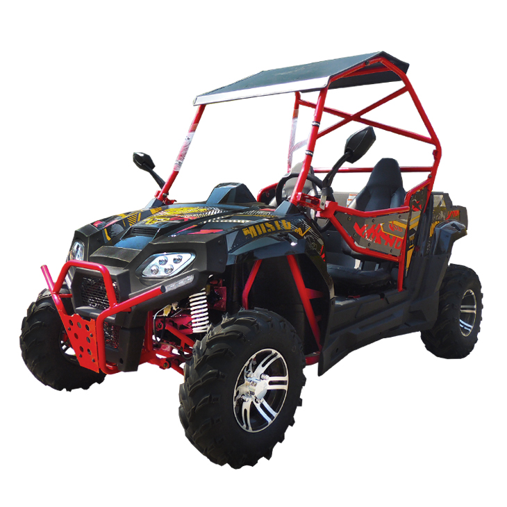 cheap 250cc 4x4 utv side by side Shaft-drive strand cross kart buggy for adult