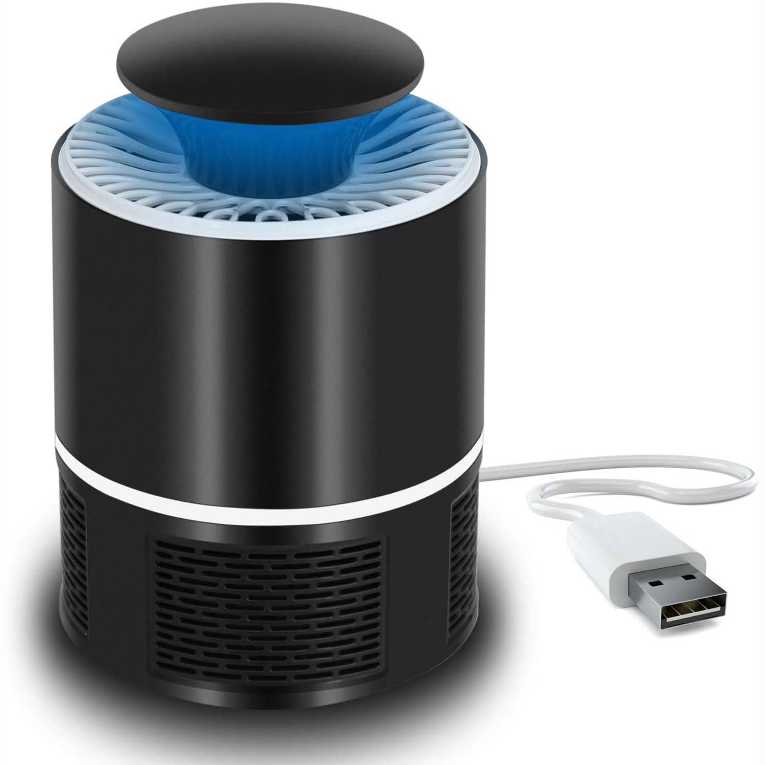 Электрический москитный убийца, USB УФ-лампа, Жук Zappers, без шума, без излучения, насекомые-Убийца мух ловушка с лампой-ловушкой для дома