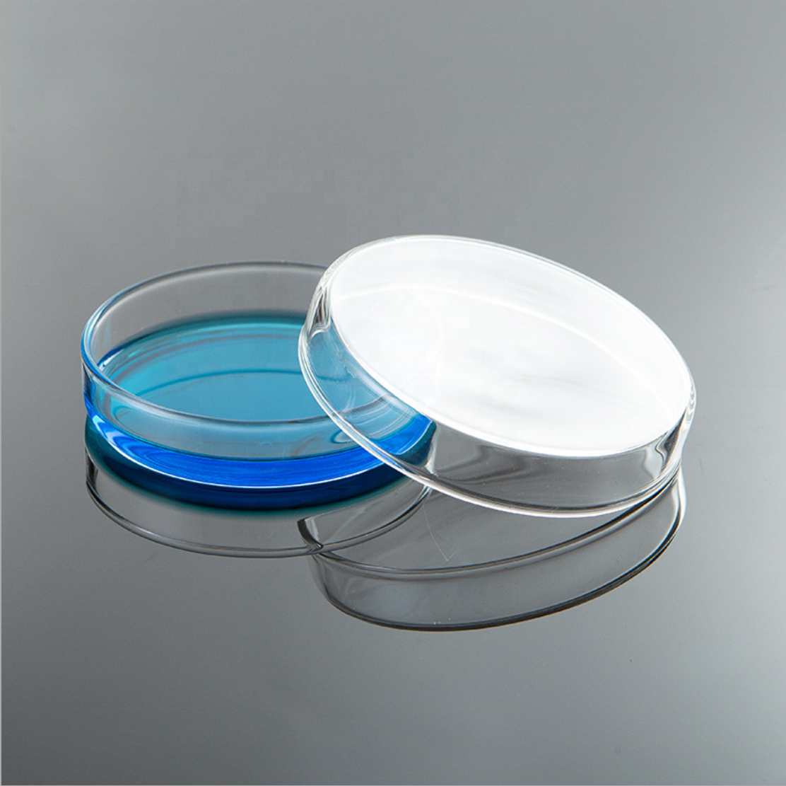Factory direct supply cheap bio-experiment glass petri dishes borosilicate glass thickened cell bacteria petri dishes