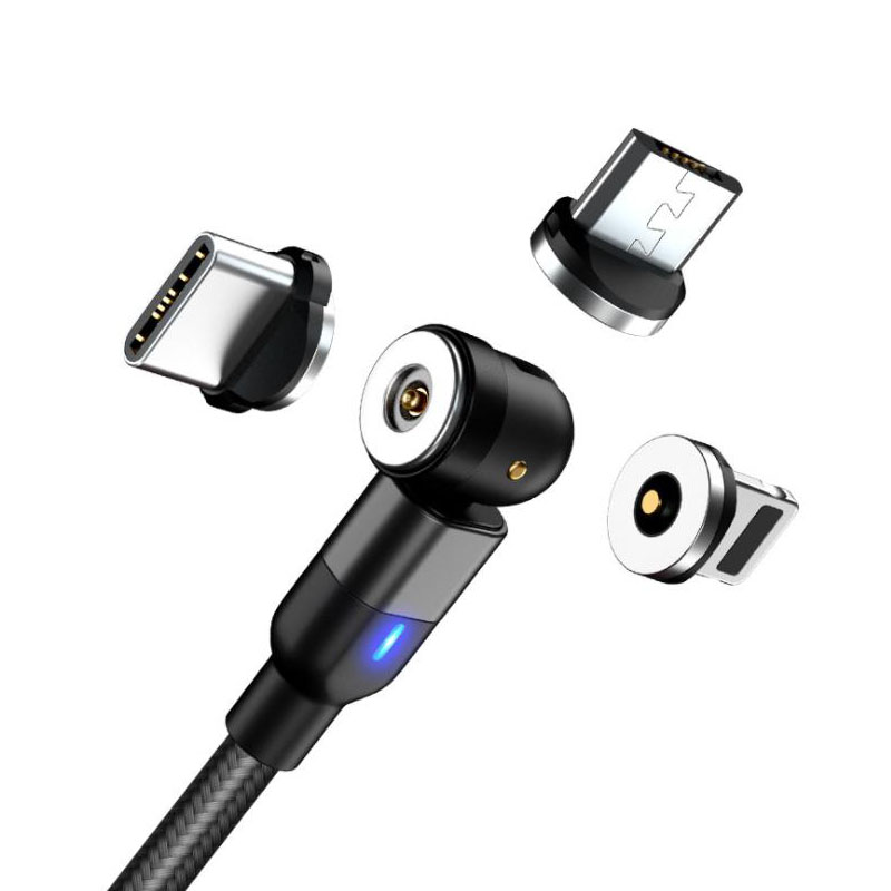 New style magnetic phone cables type c fast charging magnetic usb cables for micro ios android