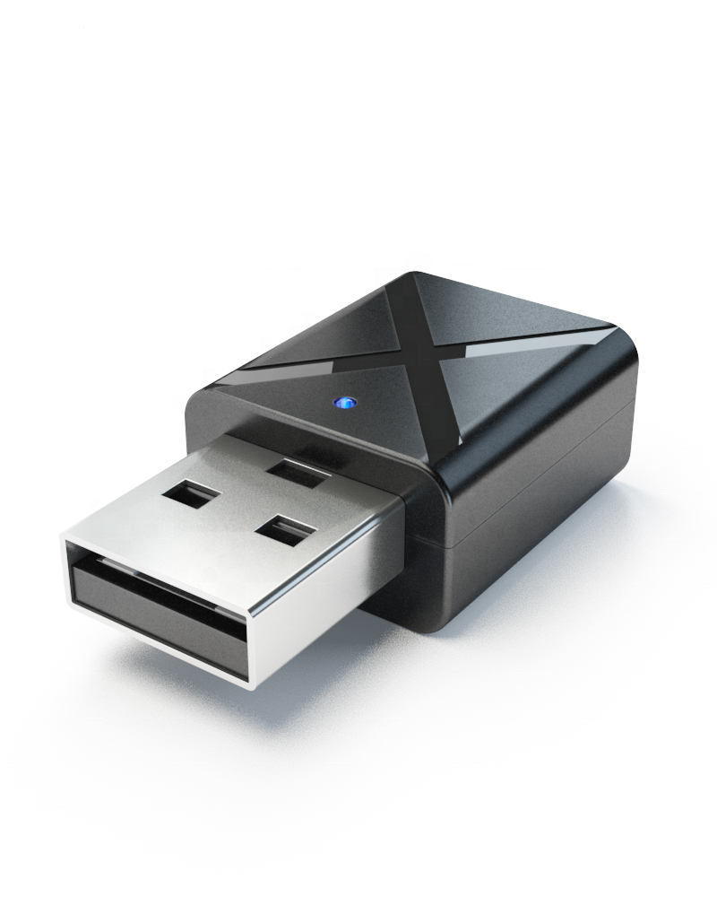 Беспроводной BT 5,0 аудио передатчик 2-в-1 Aux BT музыкальный приемник USB BT беспроводной аудио адаптер 5,0