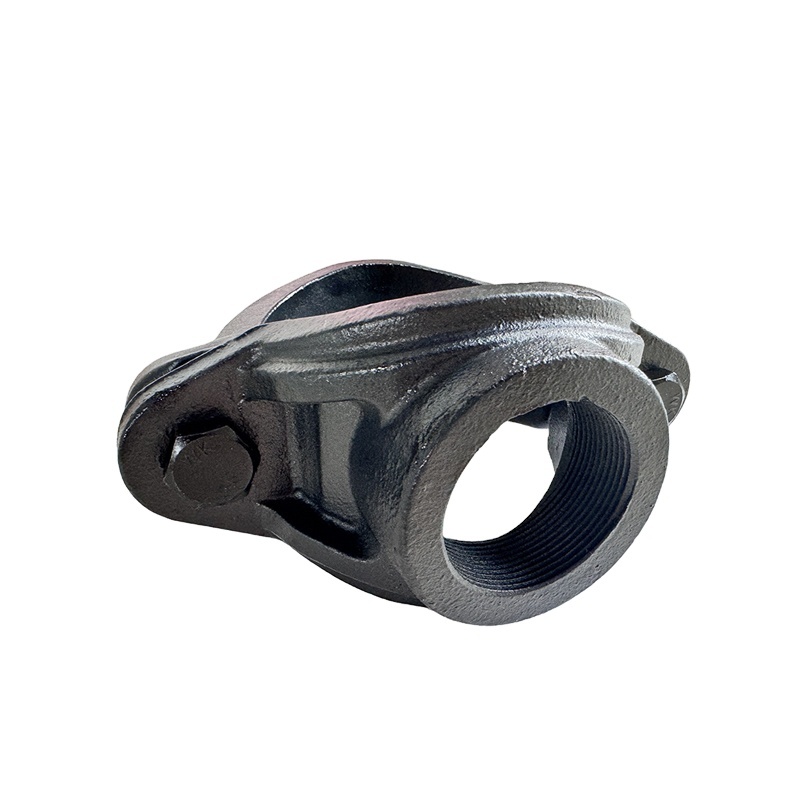 Hot Selling PN10 PN16 Tapping Saddle Popular Design with Thread Outlet for PE PVC Ductile Iron Pipe Fittings