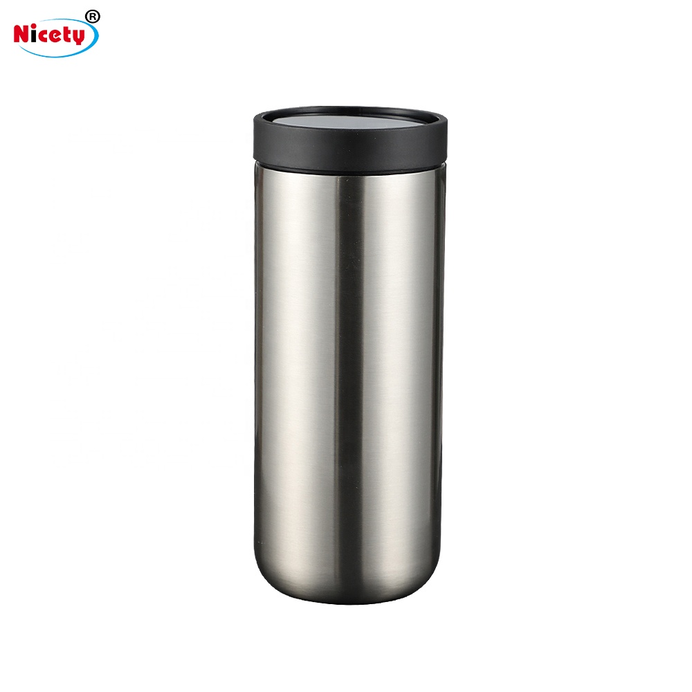 Nicety wholesale thermos water bottle stainless steel vacuum cup for outdoor portable vacuum bottle for keep cold and warm