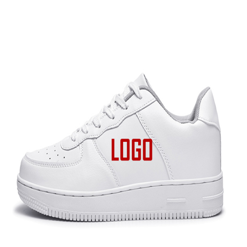 New Sneaker Latest Sport Breathable Leather Made White Flat Sneakers White Casual Shoes Men and Women