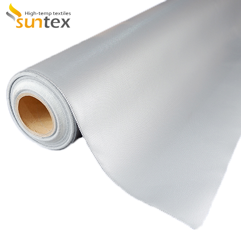 China factory Industrial Fiberglass Fireproof cloth double fire curtain shutter