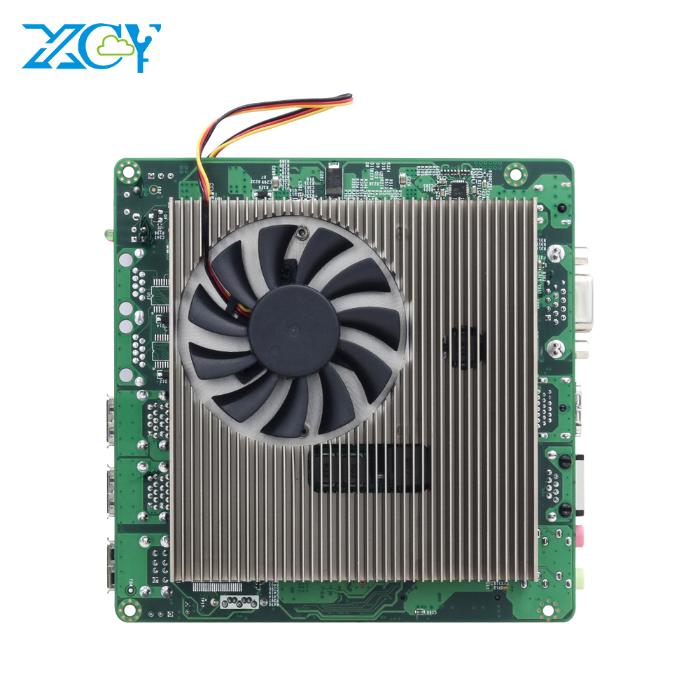 XCY Intel Core i7 8650U i5 8250U i3 8130U Встроенная Материнская плата DDR4 mSATA 6 USB Gigabit LAN Mini PCI-E WiFi Bluetooth MIC SPK