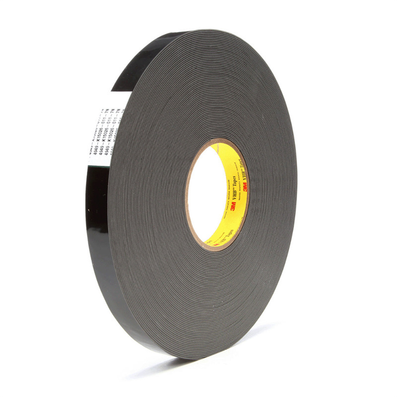 Original 3M4949 Black foam VHB double-sided foam tape High-strength adhesive tape non-trace waterproof