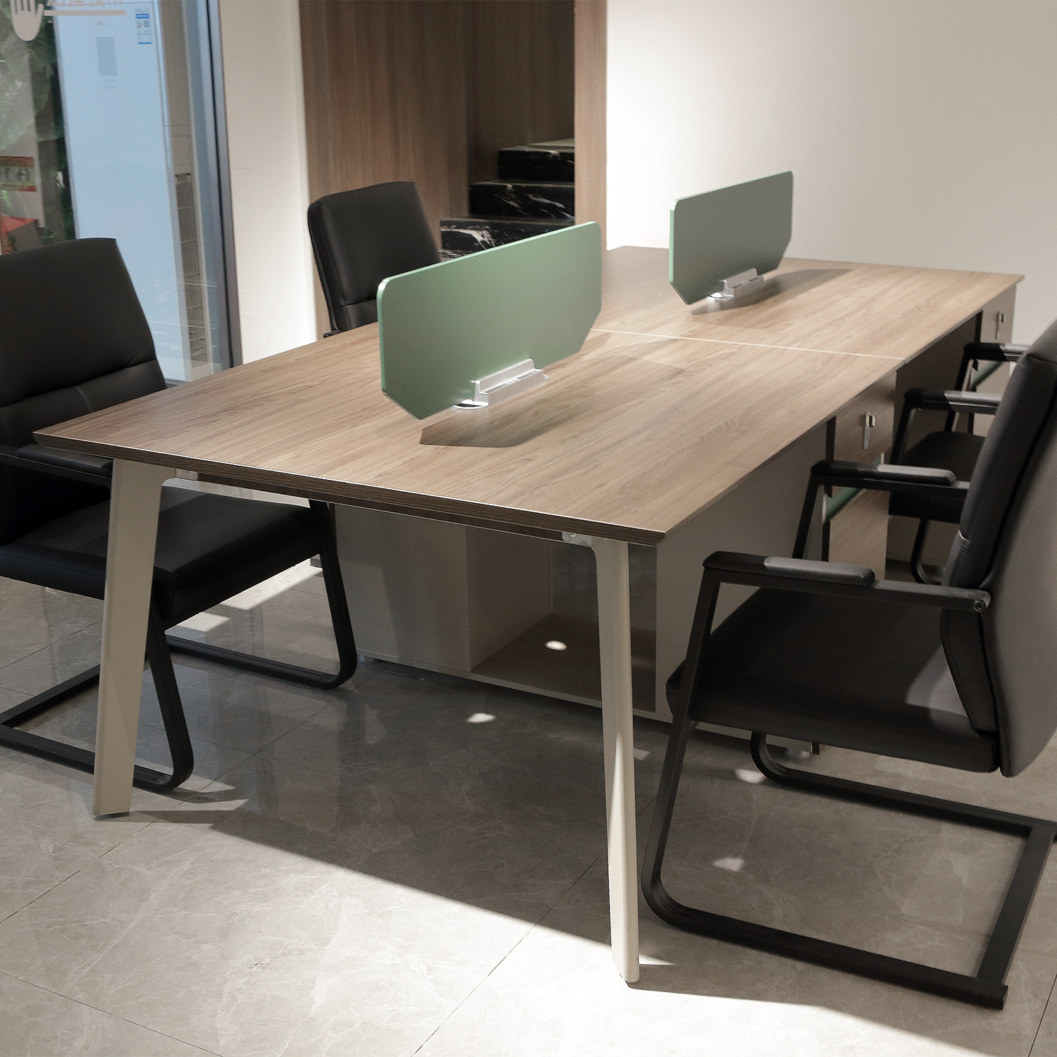 Modern MDF Office Furniture Custom Workstation Table Set Staff Office Desk Commercial Furniture Escritorio De Oficina