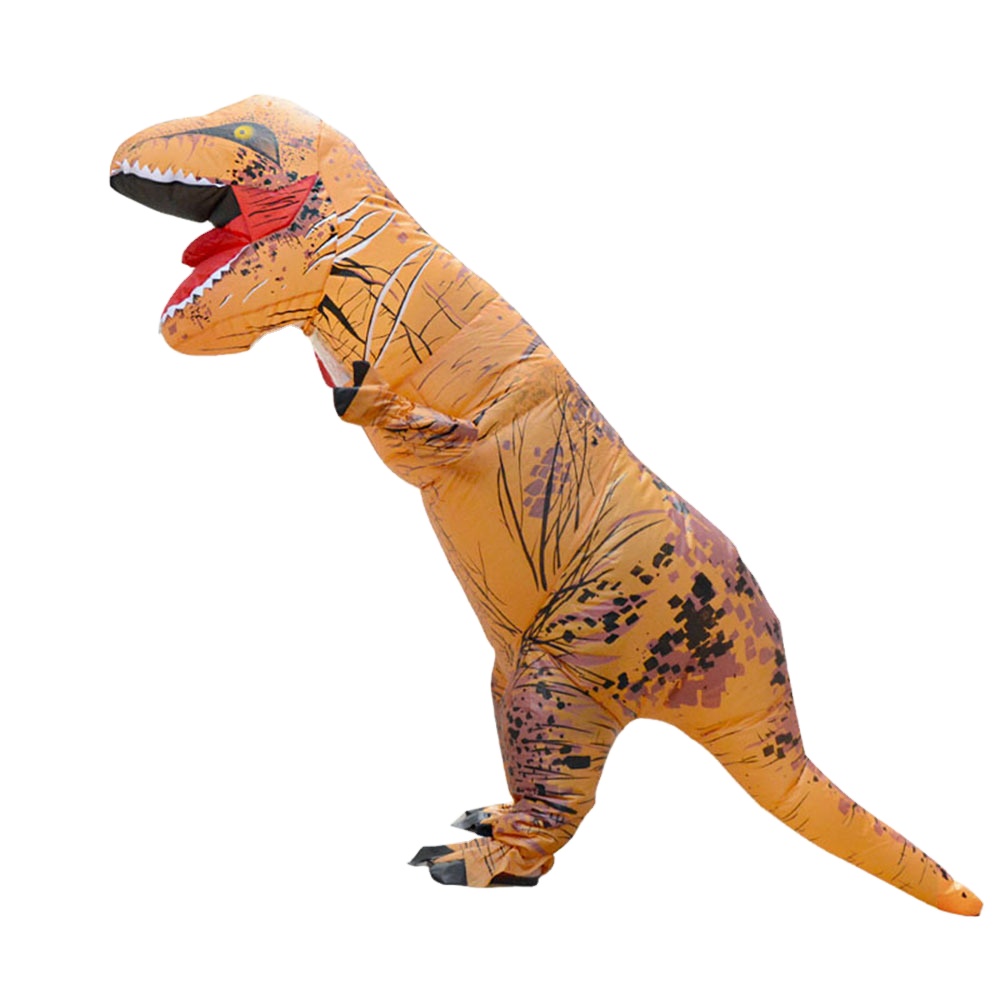 Halloween Animal Mascot Dinosaur Costume Inflatable Walking Dinosaur Costume Suit