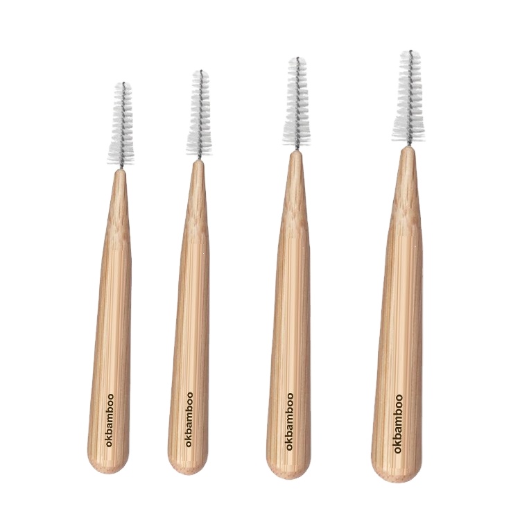 100% Eco-friendly material oral cleaning Interdental Brush