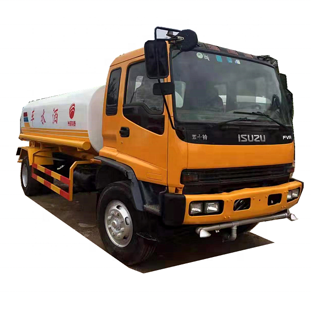 Япония FVR 10000 литра до 15000 литра бак для воды грузовик isuzu тележка для воды на продажу