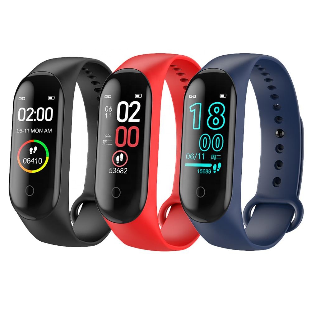 Глобальная версия M4 Смарт-часы фитнес Браслет Mi Band 4 Смарт-часы Reloj Inteligente