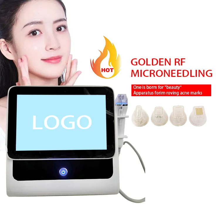 Top Selling Microneedle Rf Machine Mesotherapy  Fractional Rf Microneedle Gold Microneedles Fractional Rf