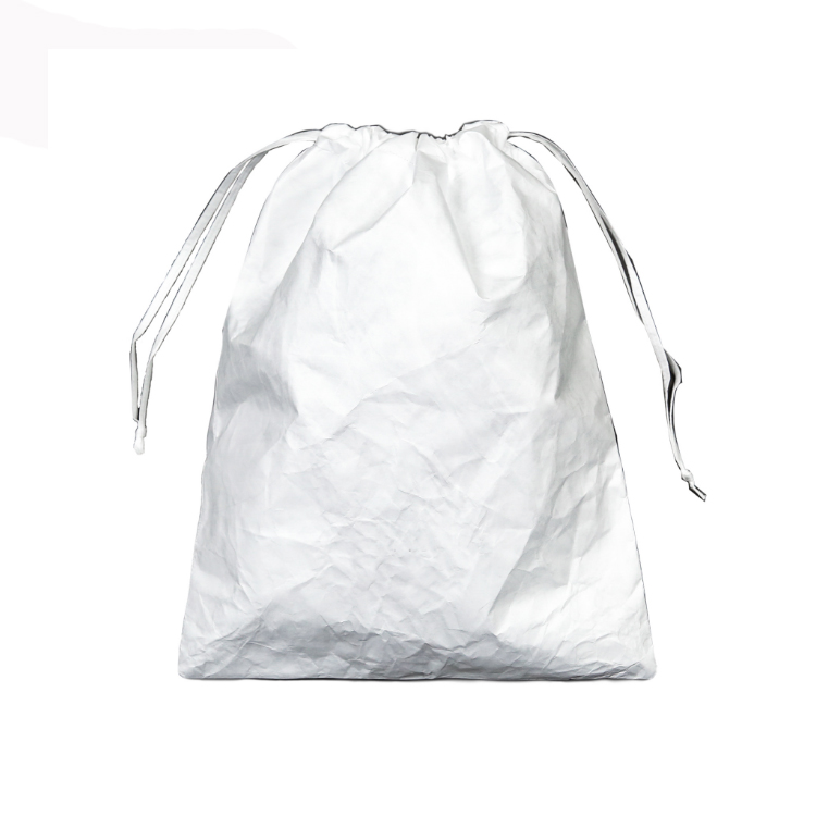 Зеленый поле Пользовательские Дизайн Водонепроницаемый Tyvek бумага Drawstring сумка