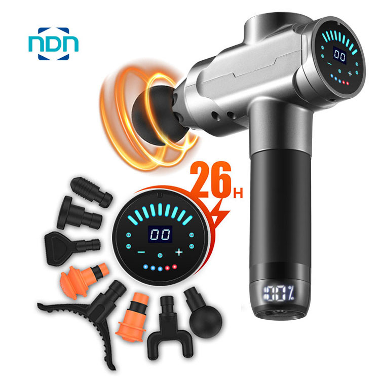 Portable cordless vibration body relax deep tissue muscle pro massage gun fascia gun sport therapie spier massager