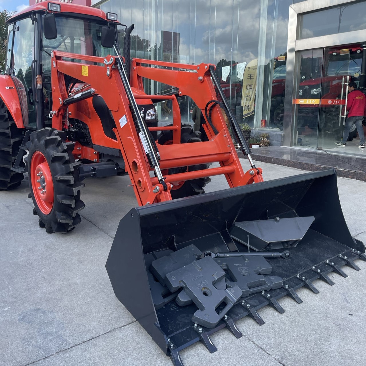 High quality agriculture farming equipment tractor front end loader