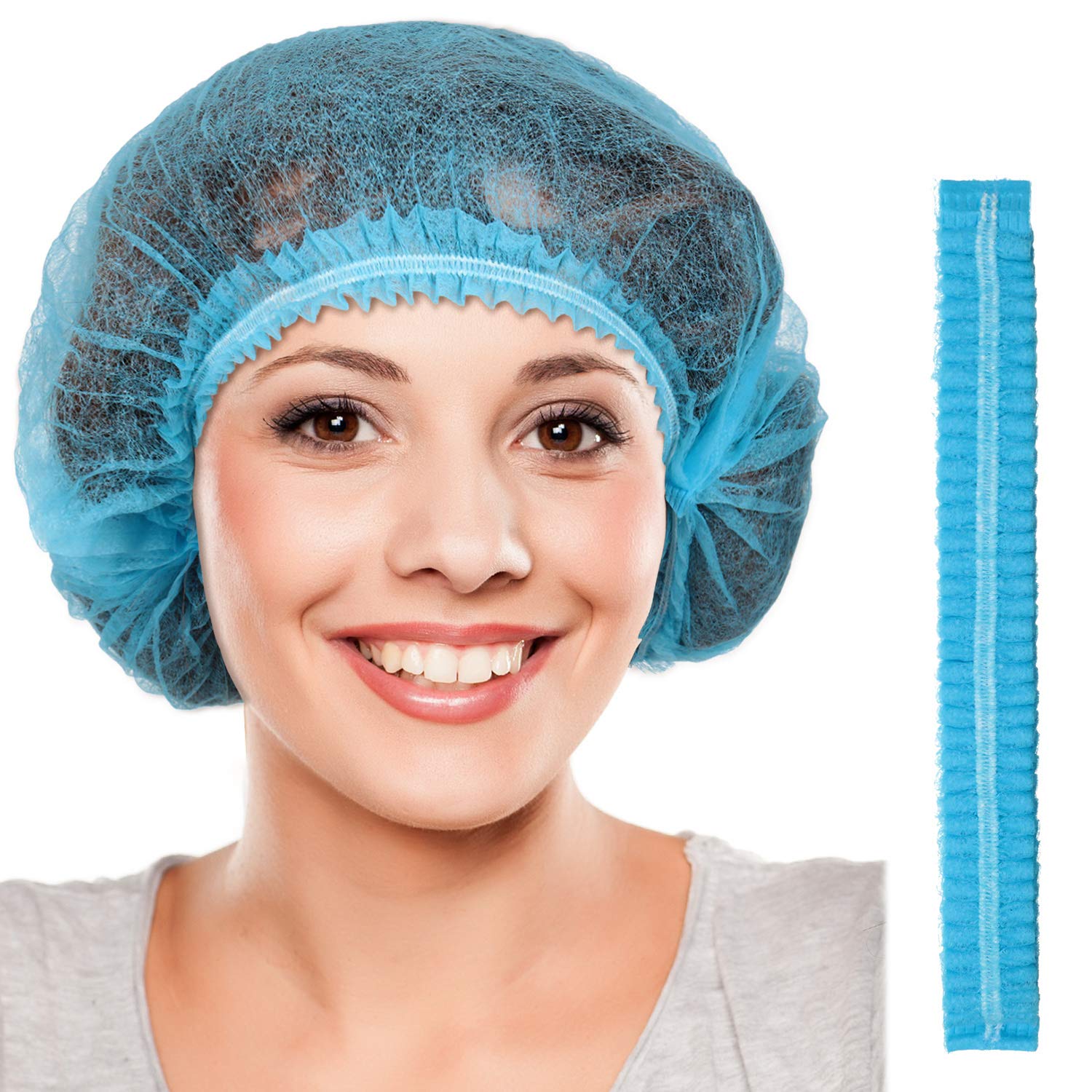 Disposable cap with tie on hospital used doctor cap,white disposable nonwoven snood cap