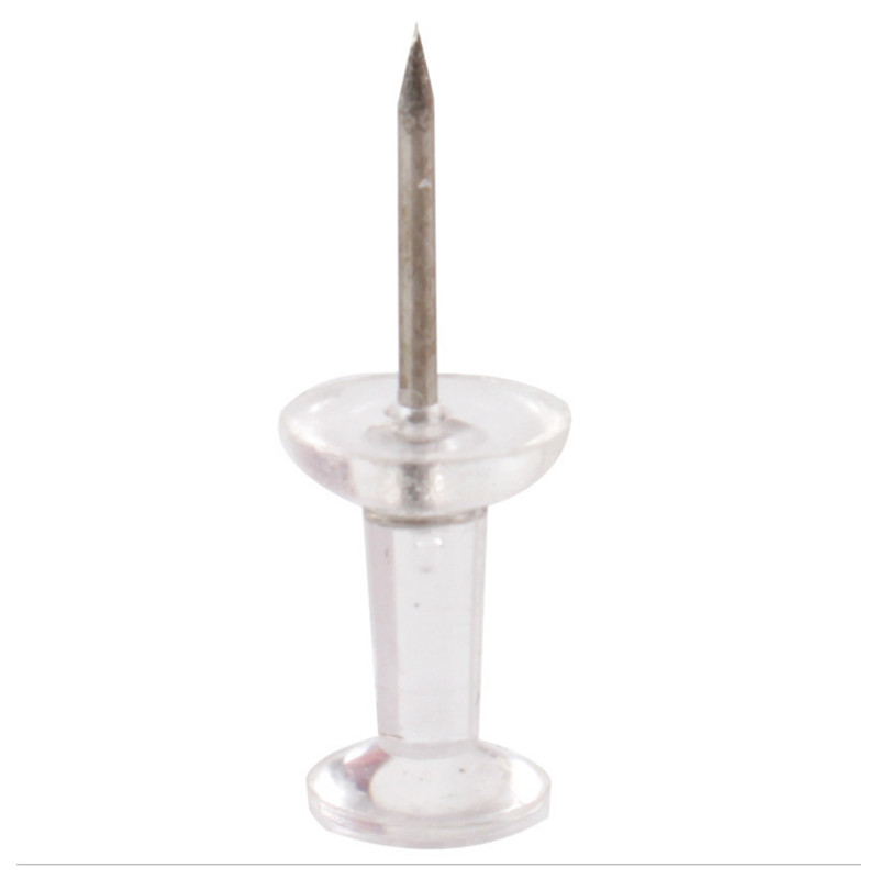 Wholesale Transparent plastic thumbtacks for maps