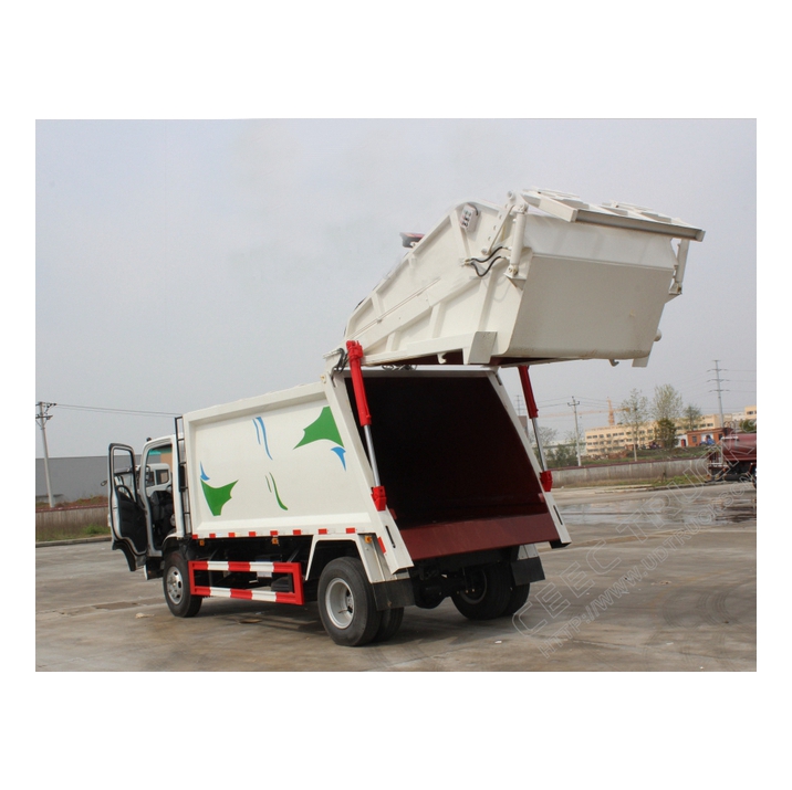 New 2021 Small-scale 5000 Liters Compressed Garbage Compactor Truck