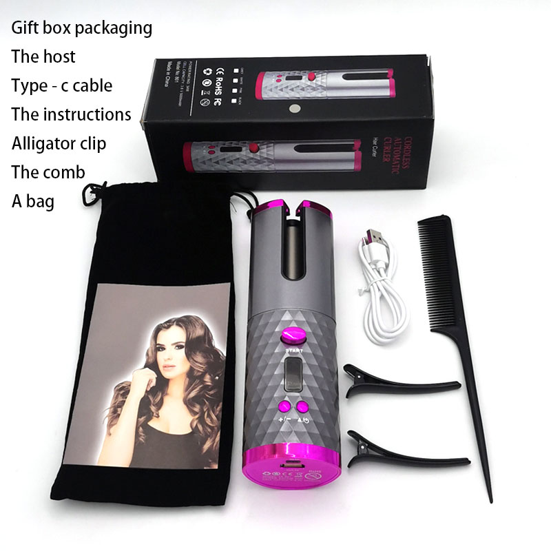 Automatic portable curling iron intelligent automatic curling can be used indoors and outdoors