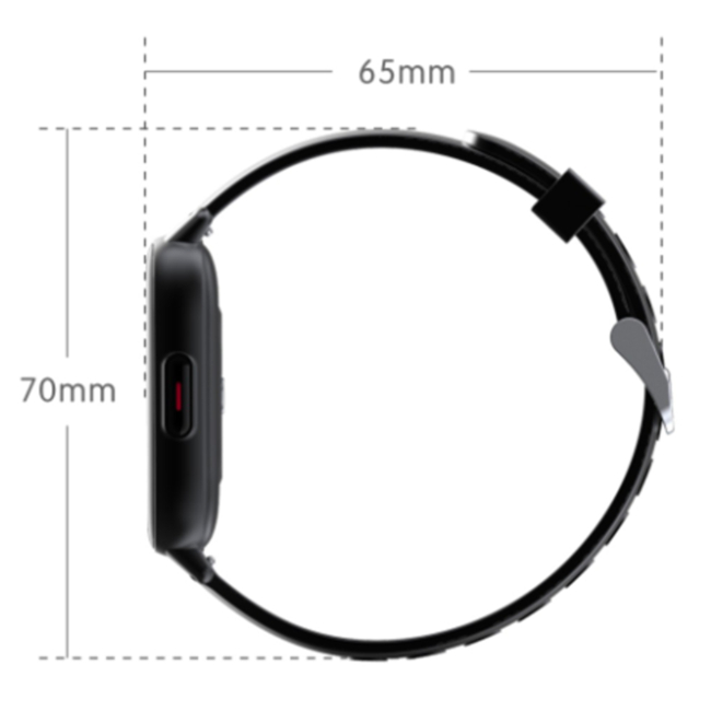 Заводской OEM IP67 фитнес-трекер температуры тела, фитнес-трекер насыщения кислородом, большой экран, Смарт-часы