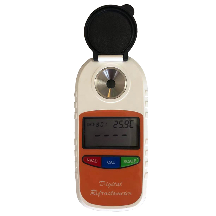 Portable Digital Pocket Saltwater Refractometer Saltwater Meter with Light,Specific Gravity Range 0-100% Salinity